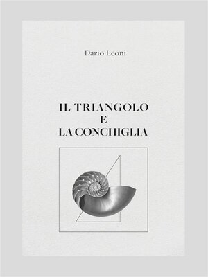 cover image of Il triangolo e la conchiglia